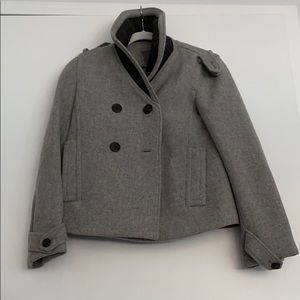 Jcrew grey wool jacket